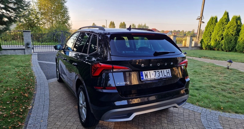 Skoda Kamiq cena 87900 przebieg: 28000, rok produkcji 2021 z Górzno małe 211